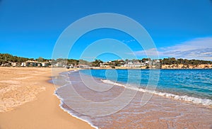 Fully equipped modern Spanish city beach Platja d\'Aro, Girona, Spain