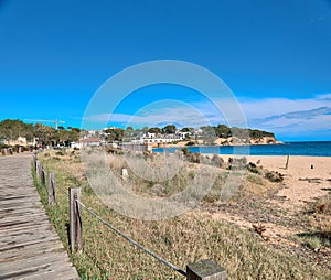 Fully equipped Spanish city beach S`Agaro, Girona, Spain