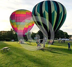 Fully filled and ready to fly