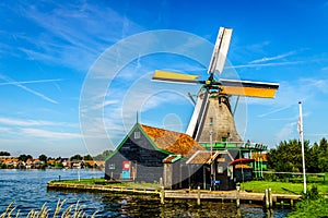 Fully operational historic Dutch Windmills