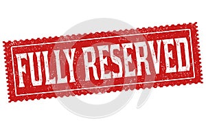 Fully reserved sign or stamp