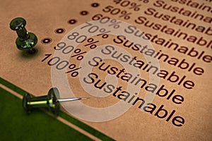 Fully Sustainable, Improving Sustainability