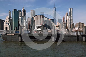 Fulton Ferry Landing, Brooklyn New York, USA