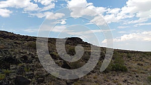 Fumarole Butte and Desert Landscape