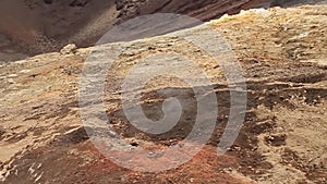 Fumarole at Cerro Negro volcano