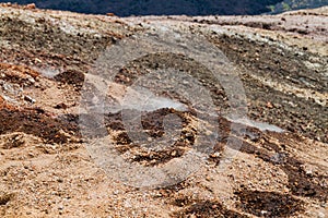 Fumarole at Cerro Negro volcano, Nicarag