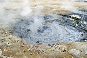 Fumarole field