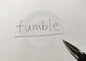 Fumble
