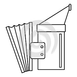 Fumigation icon, outline style