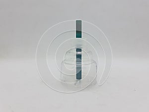 Fuming mosquito repellant on white isolation background
