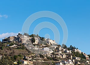 Fumone medieval village in Italy