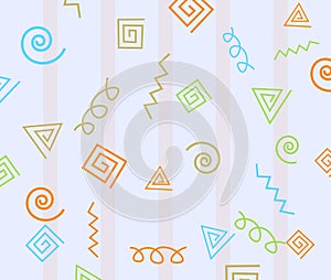 Fun abstract background