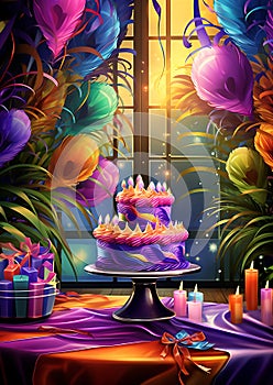 Fun background elements