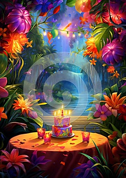 Fun background elements