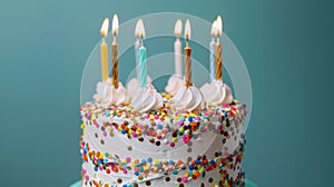 The Fun Birthday Cake.AI generated image