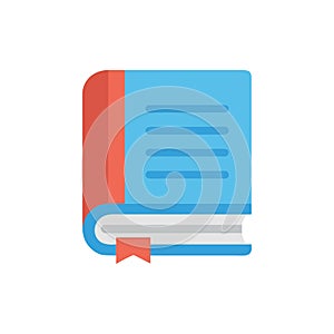 Simple Book Icon for Learning Materials