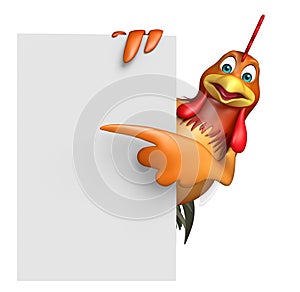 Fun Chicken funny cartoon character