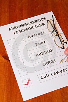 Fun Customer Service Feedback Form