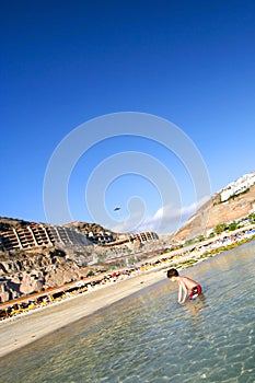 Fun day at the beach