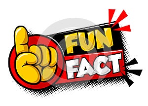 fun fact speech bubble