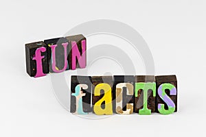 Fun facts truth knowledge interesting trivia fact learning education photo