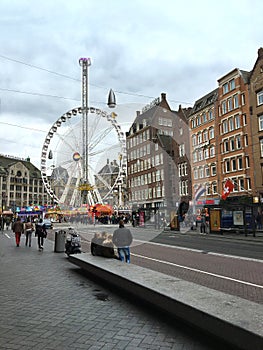 Fun Fair in Amsterdam