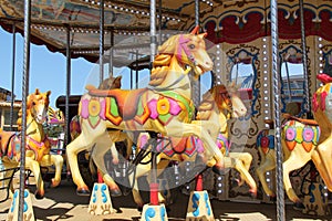 Fun Fair Carousel Ride.