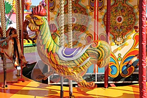 Fun Fair Carousel Ride.