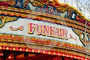 Fun fair sign photo