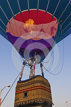 Fun Fest Hot Air Balloon Glow in Kingsport, Tennessee