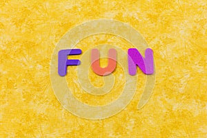 Fun funny day learn teach word plastic letters toy