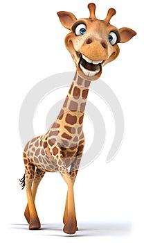 Fun giraffe