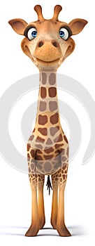 Fun giraffe