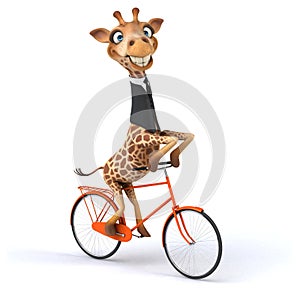 Fun giraffe