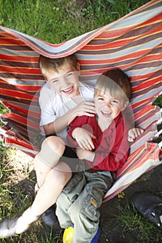 Fun in the hammock