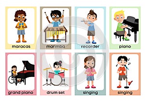 Fun Music Flashcards for ESL or ELL Learners - 2 photo