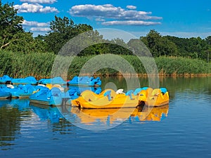 Fun Paddle Boats, Flushing Meadows Lake, Queens