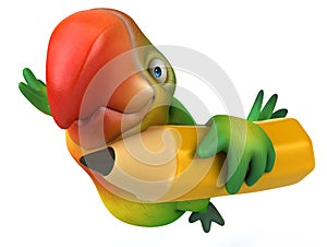 Fun parrot