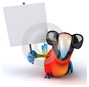 Fun parrot