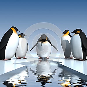 Fun penguins