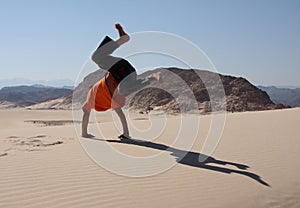 Fun in the sand