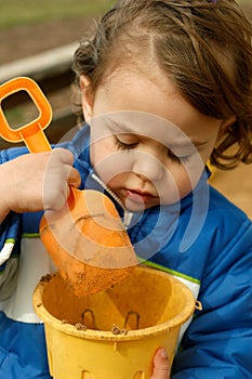 Fun in the Sand at the Playground!