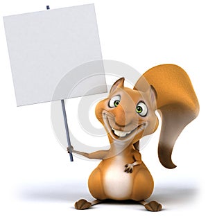 Fun squirrel