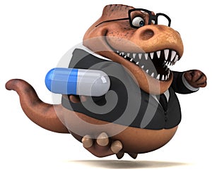 Fun Trex - 3D Illustration