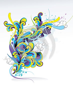 Fun vintages vector illustration