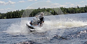 Fun on the water, Lake of the Woods, Kenora Ontario photo