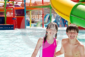 Fun at the waterpark