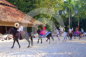 X Caret park in Mexico