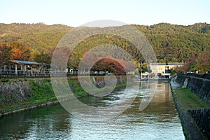 Funadamari, Biwako Sosui, Kamo-gawa Canal and Outou Canal in Kyoto