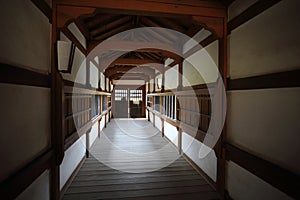 Funai Castle in Oita City, Oita Prefecture, on the island of Kyushu